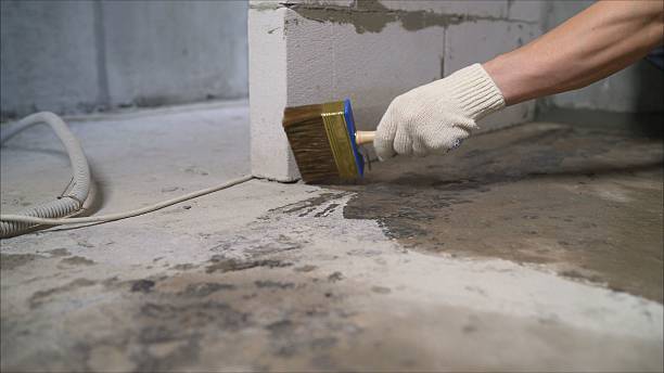 SJ Waterproofing Pros Crawl Space Encapsulation coverage map for Burlington, IN and surrounding area